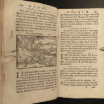 1588 Aesop Fables CLASSIC Folklore Mythology Latin Fabulae WOODCUTS Illustrated