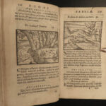 1588 Aesop Fables CLASSIC Folklore Mythology Latin Fabulae WOODCUTS Illustrated