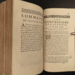 1696 Confessions of Saint Augustine Catholic Doctrine Predestination d’Andilly