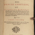 1731 Letters of Turkish SPY by Marana Ottoman Letters Byzantine Political 6v SET