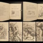 1858 Jack and the Giants Beanstalk Children’s Classic Doyle Dalziel Engravings