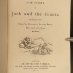 1858 Jack and the Giants Beanstalk Children’s Classic Doyle Dalziel Engravings