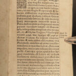 1570 Homer ILIAD Classical Mythology Achilles Greek + Crespin Latin Cordier 4v