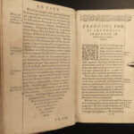 1570 Homer ILIAD Classical Mythology Achilles Greek + Crespin Latin Cordier 4v