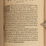 1570 Homer ILIAD Classical Mythology Achilles Greek + Crespin Latin Cordier 4v
