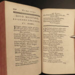1698 Hymni Sacri et Novi Catholic Hymns Music Chant Latin Poetry Jean Santeul
