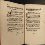 1698 Hymni Sacri et Novi Catholic Hymns Music Chant Latin Poetry Jean Santeul