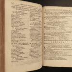 1757 King Louis XV ARMS 1ed French Royal Almanac France Politic Military FRANCE
