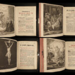 1845 Bohemian Roman Catholic Missal Prague Czechia Popes Clement VIII Music HUGE