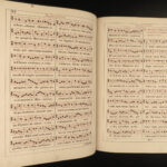 1845 Bohemian Roman Catholic Missal Prague Czechia Popes Clement VIII Music HUGE
