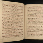 1845 Bohemian Roman Catholic Missal Prague Czechia Popes Clement VIII Music HUGE