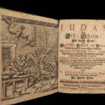 1695 German Monsters Satanic Rituals Judas DEMONS Dragons Abraham Sancta Clara