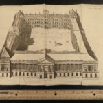 1717 PARIS France MAP Louvre Palais Royal Hotel de Ville Tuileries Brice 3v SET