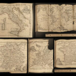 1760 ATLAS MAPS Geographical Grammar Salmon Europe China Colonial USA Voyages
