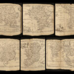 1760 ATLAS MAPS Geographical Grammar Salmon Europe China Colonial USA Voyages