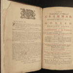 1760 ATLAS MAPS Geographical Grammar Salmon Europe China Colonial USA Voyages