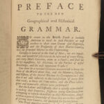 1760 ATLAS MAPS Geographical Grammar Salmon Europe China Colonial USA Voyages