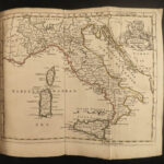 1760 ATLAS MAPS Geographical Grammar Salmon Europe China Colonial USA Voyages