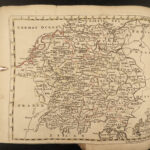 1760 ATLAS MAPS Geographical Grammar Salmon Europe China Colonial USA Voyages