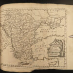 1760 ATLAS MAPS Geographical Grammar Salmon Europe China Colonial USA Voyages