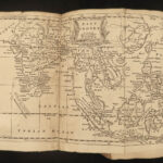 1760 ATLAS MAPS Geographical Grammar Salmon Europe China Colonial USA Voyages