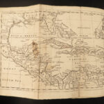 1760 ATLAS MAPS Geographical Grammar Salmon Europe China Colonial USA Voyages