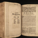 1673 ENORMOUS Martin Luther BIBLE Basel Switzerland German Biblia