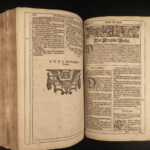 1673 ENORMOUS Martin Luther BIBLE Basel Switzerland German Biblia
