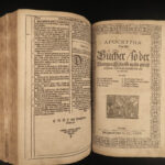 1673 ENORMOUS Martin Luther BIBLE Basel Switzerland German Biblia