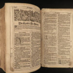 1673 ENORMOUS Martin Luther BIBLE Basel Switzerland German Biblia