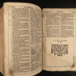 1673 ENORMOUS Martin Luther BIBLE Basel Switzerland German Biblia