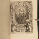 1676 1ed Spanish Saint Ignatius Loyola Spiritual Exercises JESUIT 54 Engravings