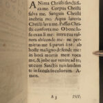 1676 1ed Spanish Saint Ignatius Loyola Spiritual Exercises JESUIT 54 Engravings