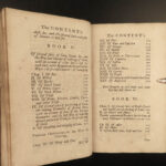 1721 Art of Husbandry by Mortimer FARMING Agriculture Fishing Fruit Animals 2v