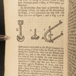 1721 Art of Husbandry by Mortimer FARMING Agriculture Fishing Fruit Animals 2v