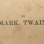 1878 Mark Twain 1ed Punch Brothers Punch Literary Nightmare Earworm Jingle RARE