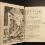 1717 Gherardi Italian Theater & Operas French Plays Commedia dell’Arte Burlesque