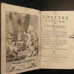 1717 Gherardi Italian Theater & Operas French Plays Commedia dell’Arte Burlesque