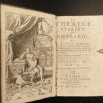 1717 Gherardi Italian Theater & Operas French Plays Commedia dell’Arte Burlesque