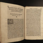 1566 Italian Renaissance Florence 1ed BIBLE Sermons Zarrabini Cotignola Italy