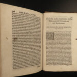 1566 Italian Renaissance Florence 1ed BIBLE Sermons Zarrabini Cotignola Italy