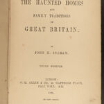 1886 Haunted Homes GHOSTS Spirits Demon Drummer of Tedworth Apparitions Occult