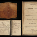 1830 1st ed Infantry Tactics General Winfield Scott Military War Zachary Taylor