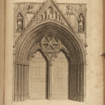 1800 ARCHITECTURE 1ed York Cathedral Gothic Ornaments GARGOYLES Halfpenny RARE