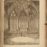 1800 ARCHITECTURE 1ed York Cathedral Gothic Ornaments GARGOYLES Halfpenny RARE