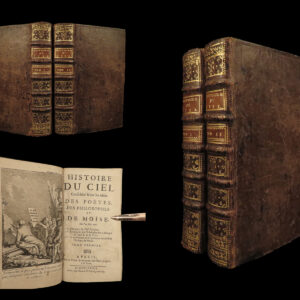 1739 1ed Astrology Cosmogony Occult Pagan Egyptian Mythology Illustrated Pluche
