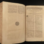 1595 Schneidewein SAXON LAW Institutionum Imperialium Charles V Martin Luther