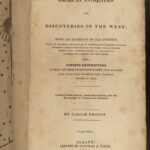 1834 American Antiquities Priest MAP Trail of Tears Indians Mormons Cannibals