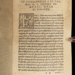 1551 ARISTOTLE Politics Government Philosophy Segni Italian Renaissance Venice