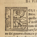 1551 ARISTOTLE Politics Government Philosophy Segni Italian Renaissance Venice